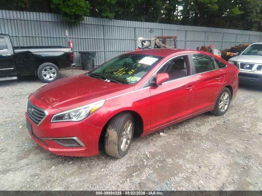 2016 Hyundai Sonata Se VIN: 5NPE24AF1GH357789 Lot: 39931222