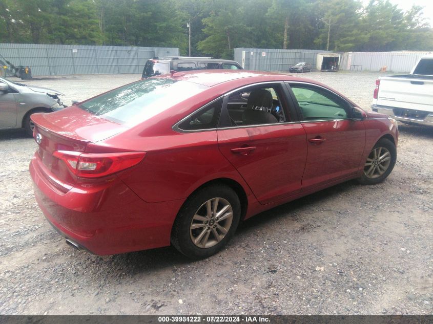 2016 Hyundai Sonata Se VIN: 5NPE24AF1GH357789 Lot: 40726065