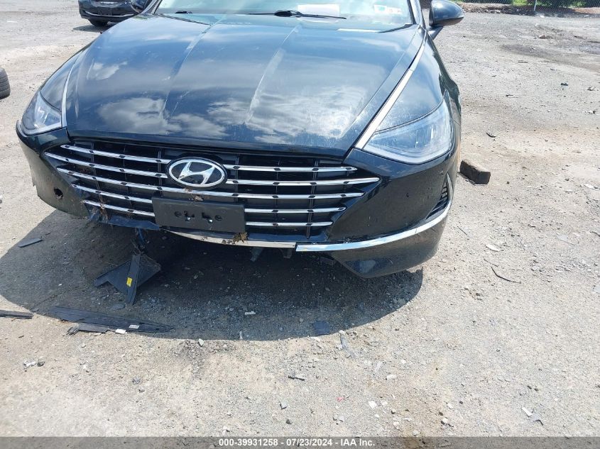 2022 Hyundai Sonata Hybrid Blue VIN: KMHL24JJ5NA037743 Lot: 39931258