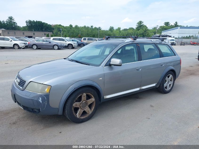 WA1YD64B64N085354 | 2004 AUDI ALLROAD