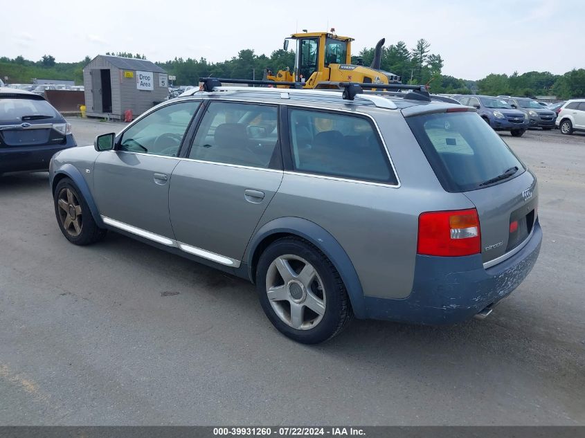 WA1YD64B64N085354 | 2004 AUDI ALLROAD