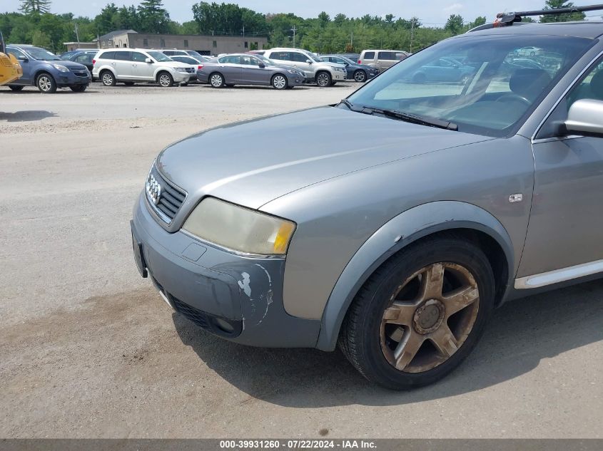 2004 Audi Allroad 2.7T VIN: WA1YD64B64N085354 Lot: 39931260