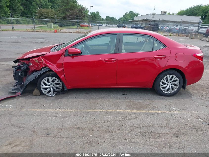 2017 Toyota Corolla Le VIN: 2T1BURHE1HC895324 Lot: 39931275