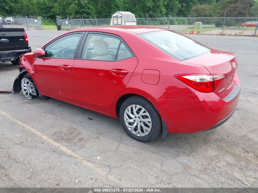 2017 Toyota Corolla Le VIN: 2T1BURHE1HC895324 Lot: 39931275