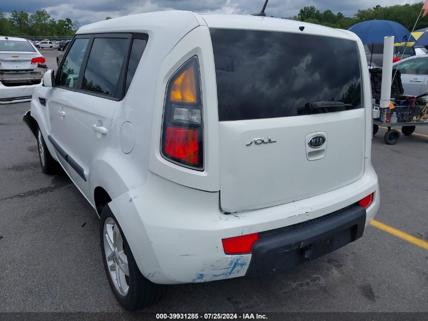 2011 Kia Soul + VIN: KNDJT2A25B7707726 Lot: 39931285