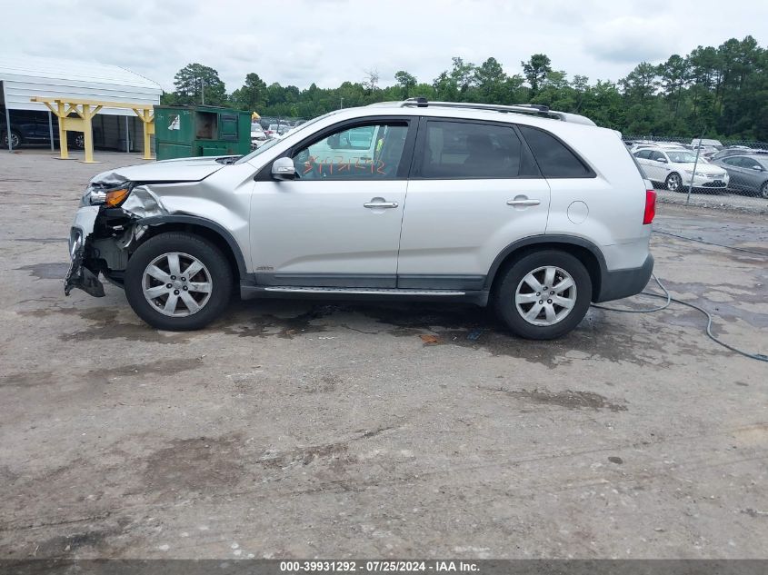 2013 Kia Sorento Lx VIN: 5XYKTCA60DG326854 Lot: 39931292