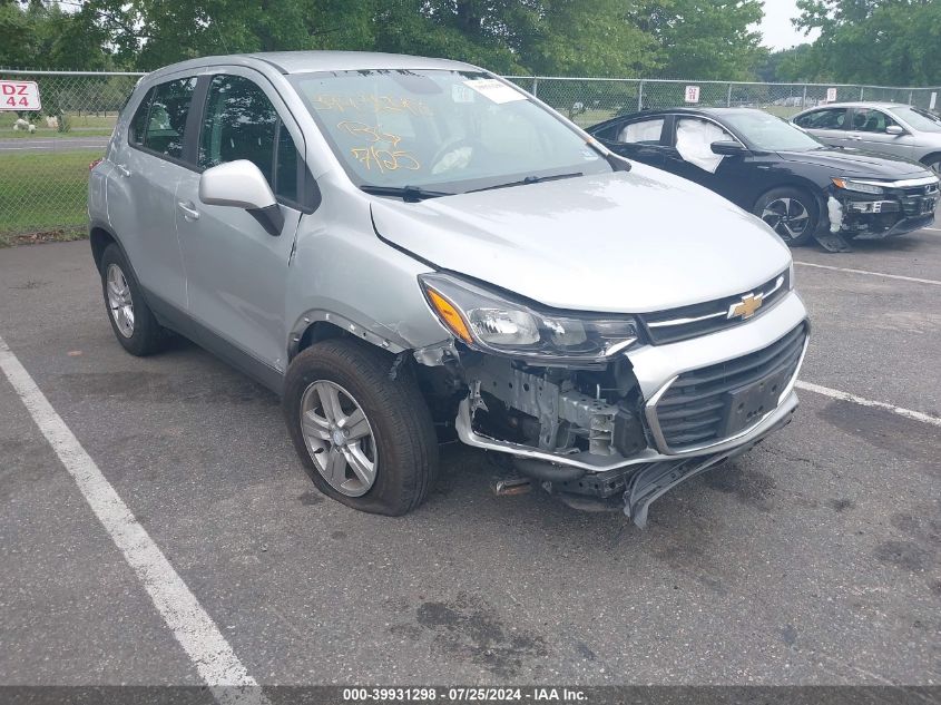 2019 Chevrolet Trax Ls VIN: 3GNCJNSBXKL196225 Lot: 39931298