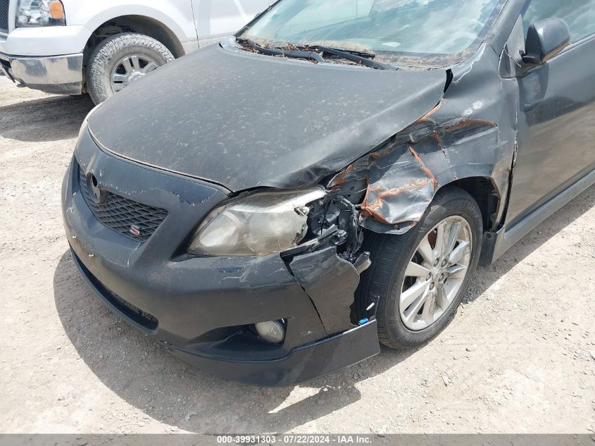 2010 Toyota Corolla S VIN: 1NXBU4EE7AZ190605 Lot: 39931303