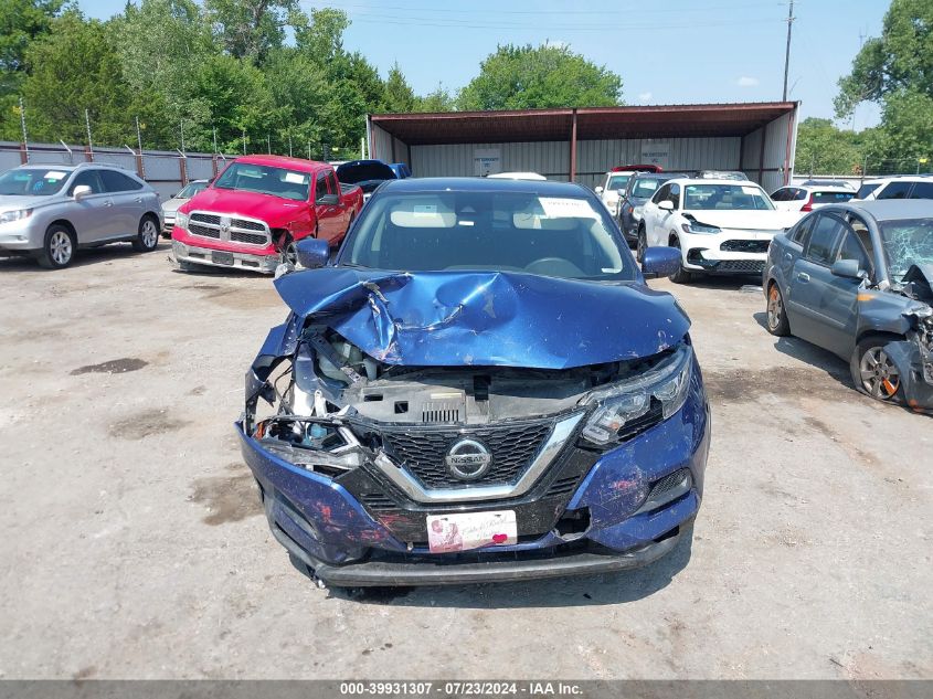 2022 Nissan Rogue Sport S Fwd Xtronic Cvt VIN: JN1BJ1AV9NW341863 Lot: 39931307