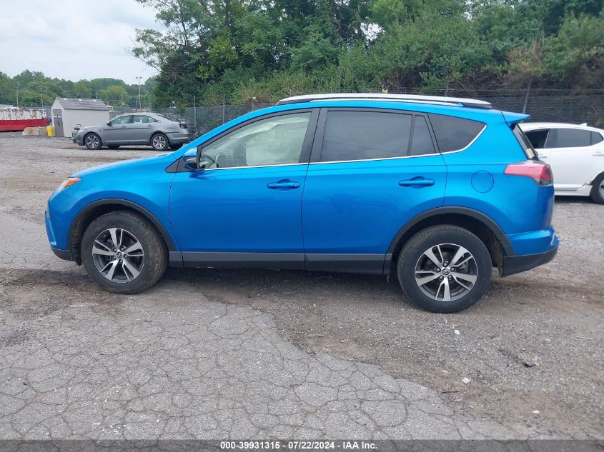 2018 Toyota Rav4 Xle VIN: JTMRFREV4JJ724834 Lot: 39931315