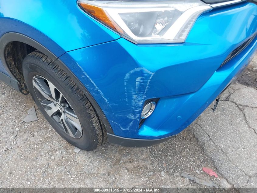 2018 Toyota Rav4 Xle VIN: JTMRFREV4JJ724834 Lot: 39931315