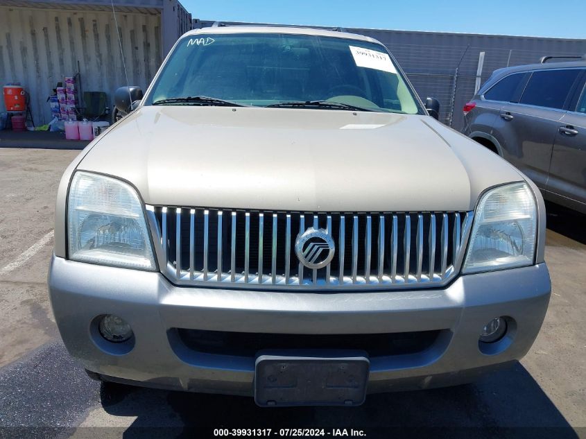 2005 Mercury Mountaineer VIN: 4M2DU86K45UJ17331 Lot: 39931317