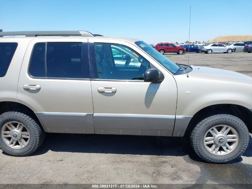 2005 Mercury Mountaineer VIN: 4M2DU86K45UJ17331 Lot: 39931317