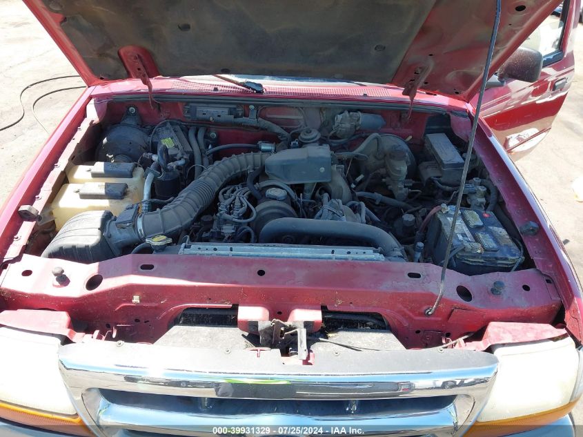 2000 Ford Ranger Xl/Xlt VIN: 1FTYR14C5YP801976 Lot: 39931329