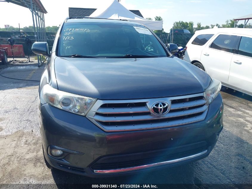 2013 Toyota Highlander Limited V6 VIN: 5TDDK3EH1DS177347 Lot: 39931340