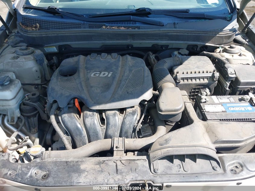 2011 Hyundai Sonata Gls VIN: 5NPEB4AC3BH128464 Lot: 39931344