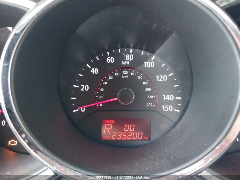 2012 Kia Sorento Lx VIN: 5XYKT3A1XCG259862 Lot: 39931358