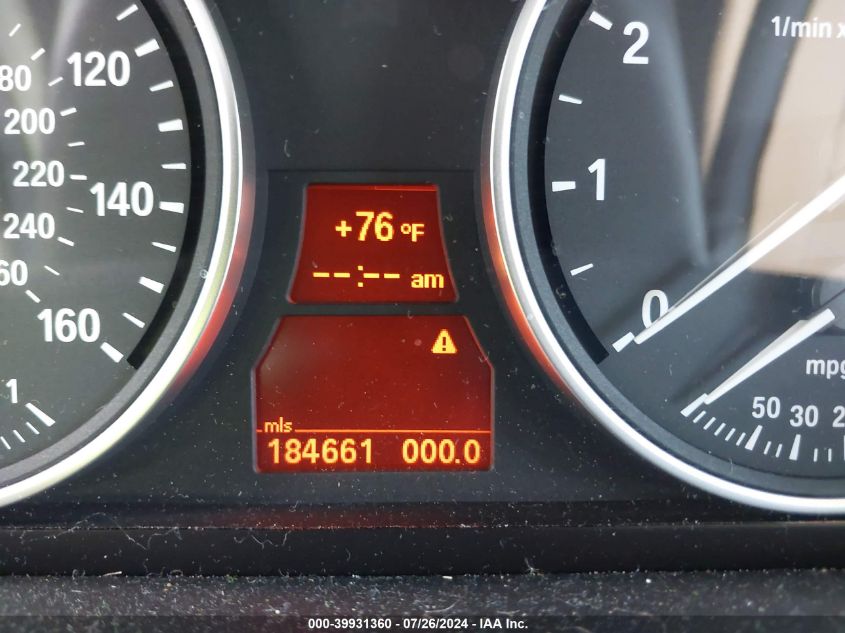 2007 BMW X5 3.0I VIN: 5UXFE43567L039547 Lot: 39931360