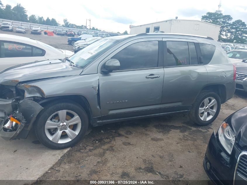 2014 Jeep Compass Latitude VIN: 1C4NJCEA5ED624205 Lot: 39931366