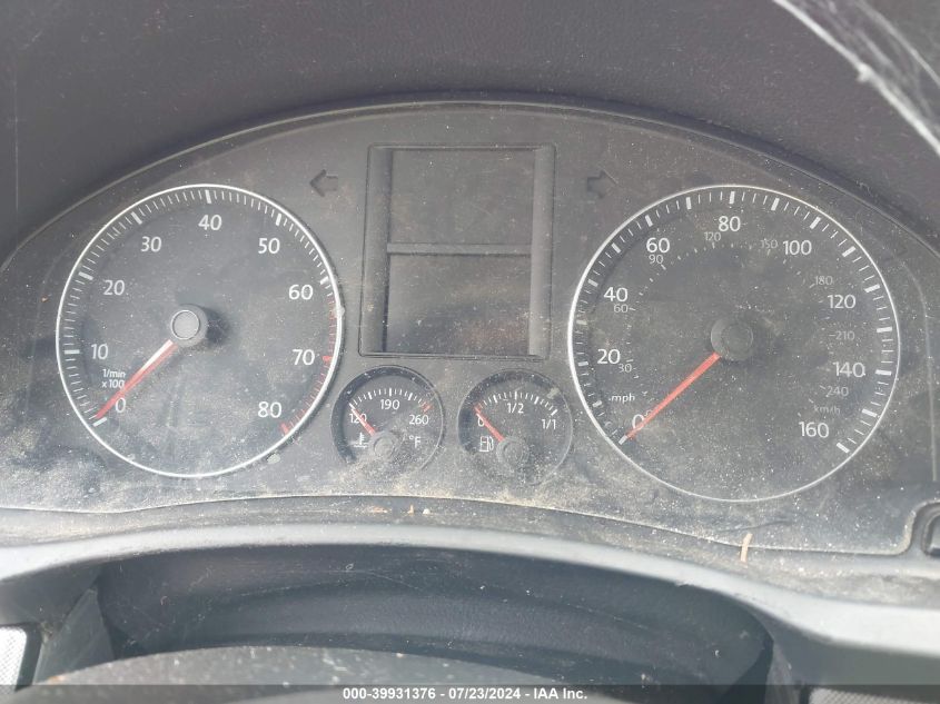 2008 Volkswagen Jetta Se/Sel VIN: 3VWRZ71K48M180756 Lot: 39931376