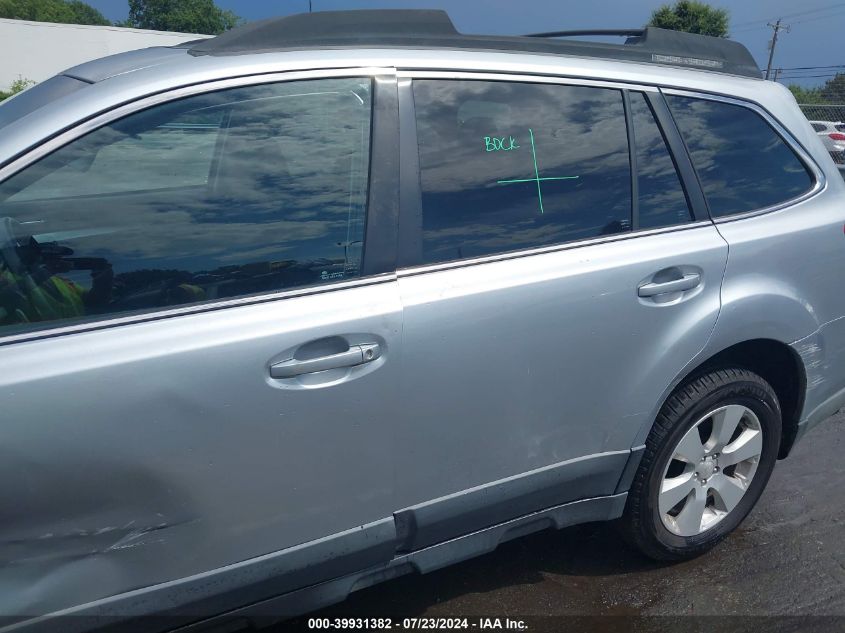 2012 Subaru Outback 2.5I Premium VIN: 4S4BRBGC8C3290075 Lot: 39931382