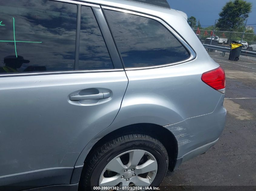 2012 Subaru Outback 2.5I Premium VIN: 4S4BRBGC8C3290075 Lot: 39931382