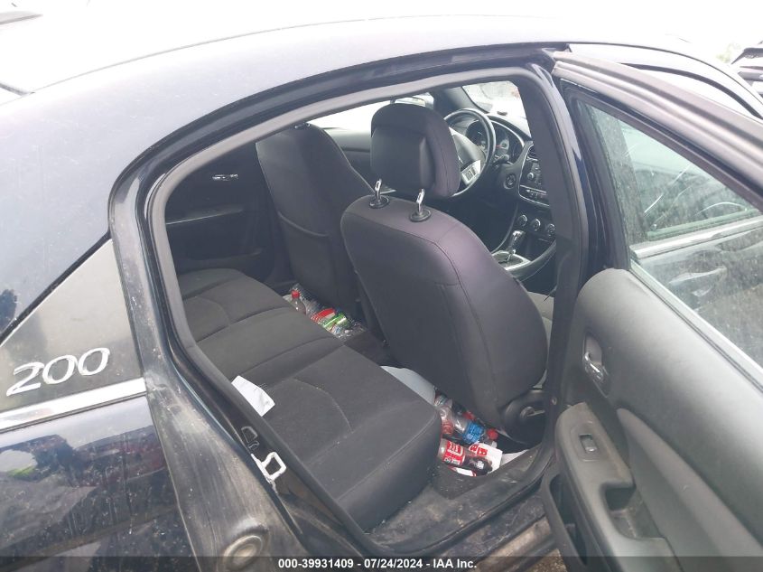 2012 Chrysler 200 Touring VIN: 1C3CCBBBXCN298664 Lot: 39931409