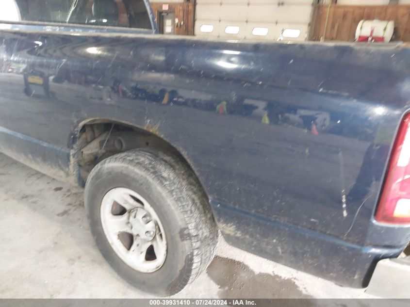 2002 Dodge Ram 1500 St VIN: 1D7HA16N42J130942 Lot: 39931410