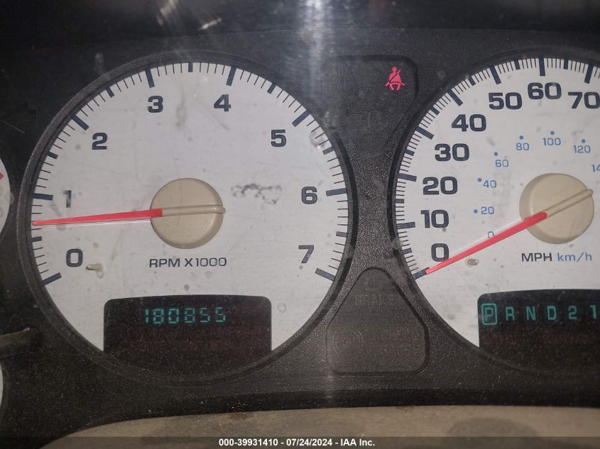 2002 Dodge Ram 1500 St VIN: 1D7HA16N42J130942 Lot: 39931410