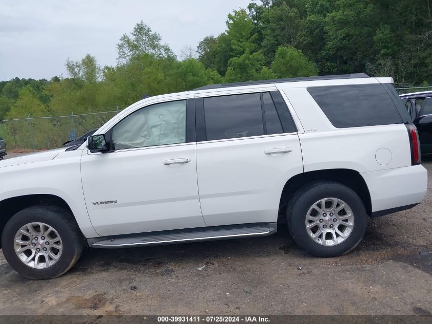 2015 GMC Yukon Slt VIN: 1GKS1BKCXFR215550 Lot: 39931411