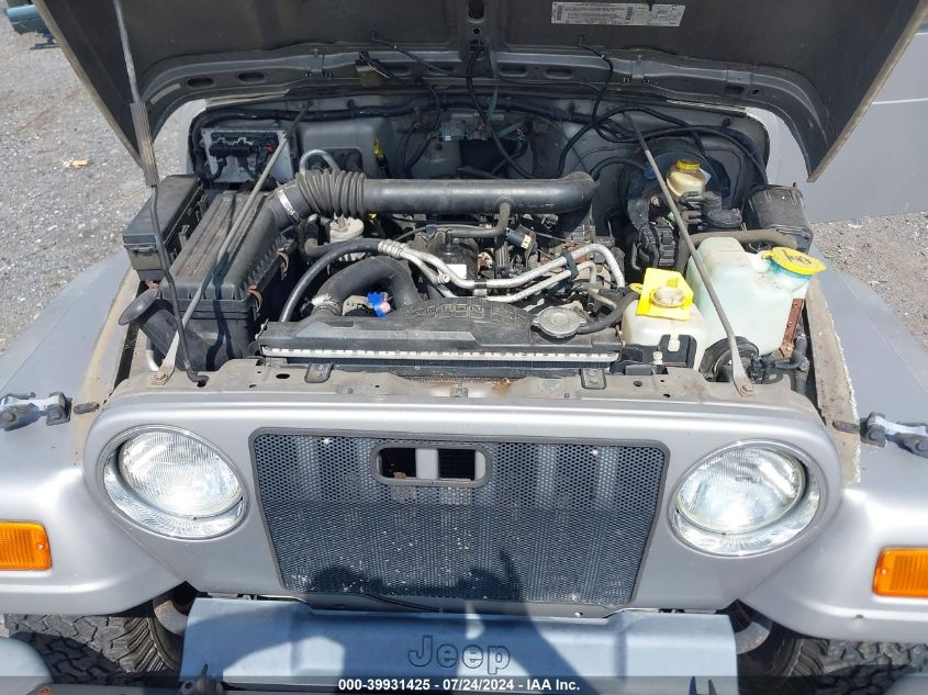 2001 Jeep Wrangler Sport VIN: 1J4FA49S31P318345 Lot: 39931425