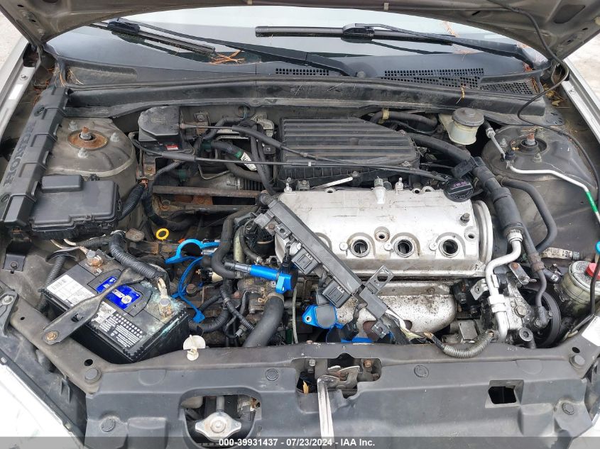 2004 Honda Civic Lx VIN: 2HGES16514H536404 Lot: 39931437