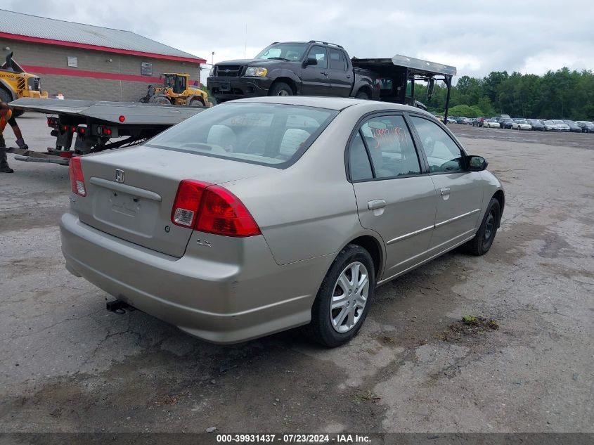 2HGES16514H536404 | 2004 HONDA CIVIC