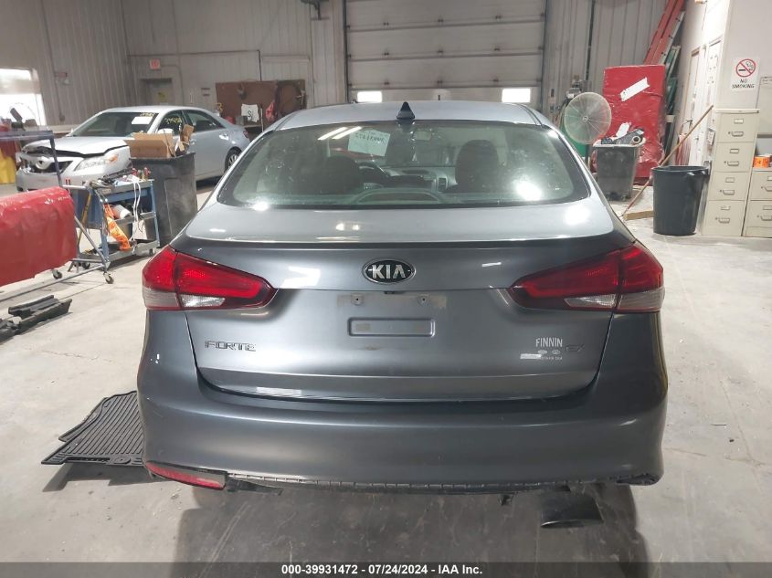 2017 Kia Forte Ex VIN: 3KPFL4A84HE038086 Lot: 39931472