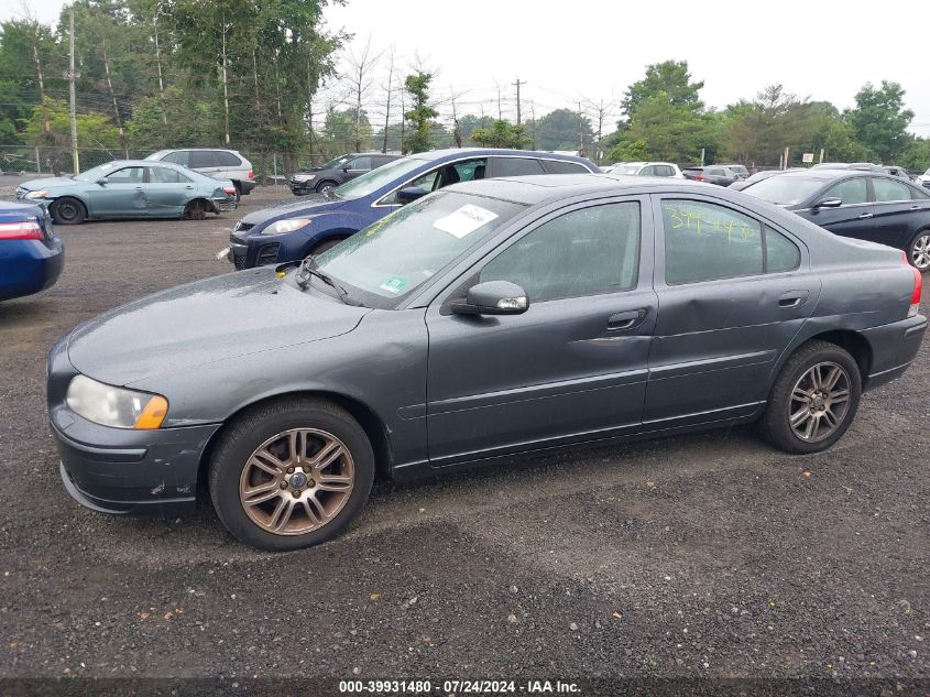 2007 Volvo S60 2.5T VIN: YV1RH592672610592 Lot: 39931480