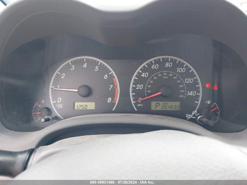 2009 Toyota Corolla Le VIN: 1NXBU40E49Z133460 Lot: 39931488