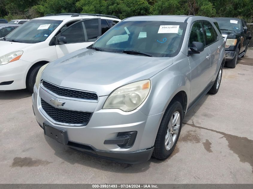 2011 Chevrolet Equinox Ls VIN: 2CNFLCEC9B6380337 Lot: 39931493
