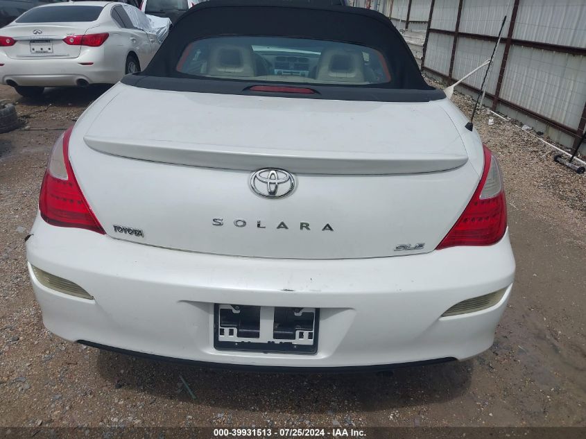 2007 Toyota Camry Solara Sle VIN: 4T1FA38P87U120430 Lot: 39931513