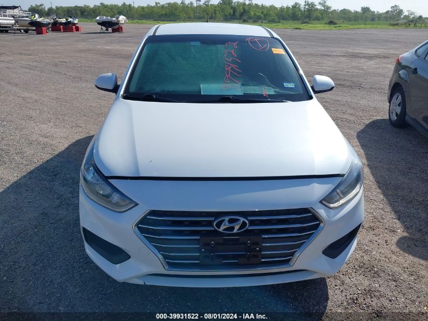 2021 Hyundai Accent Se VIN: 3KPC24A62ME137018 Lot: 39931522