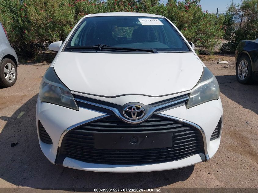 2015 Toyota Yaris VIN: VNKKTUD3XFA041211 Lot: 39931527