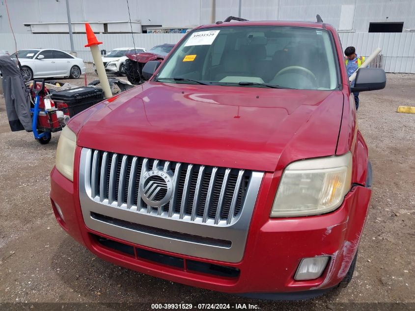 2010 Mercury Mariner VIN: 4M2CN8B76AKJ10803 Lot: 39931529