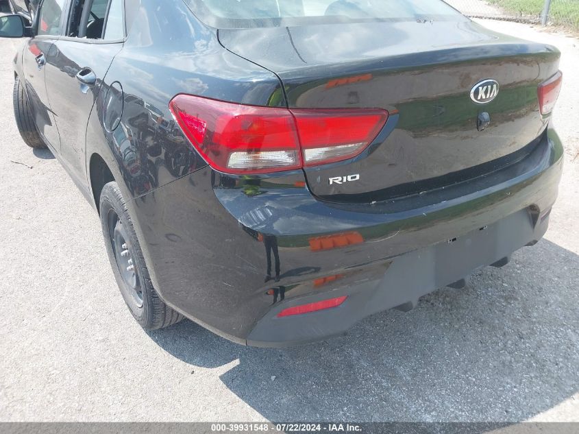 2020 Kia Rio Lx VIN: 3KPA24AD2LE278739 Lot: 39931548