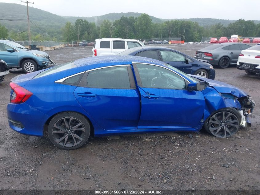 2020 Honda Civic Sport VIN: 2HGFC2F8XLH574648 Lot: 39931566