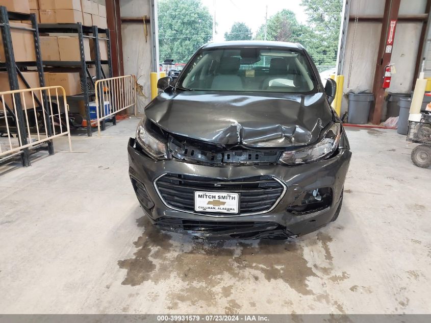 2020 Chevrolet Trax Fwd Ls VIN: 3GNCJKSBXLL204386 Lot: 39931579