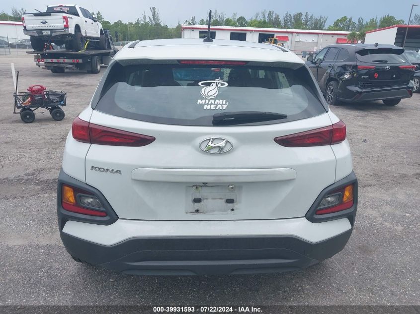 2019 Hyundai Kona Se VIN: KM8K12AA1KU245969 Lot: 39931593