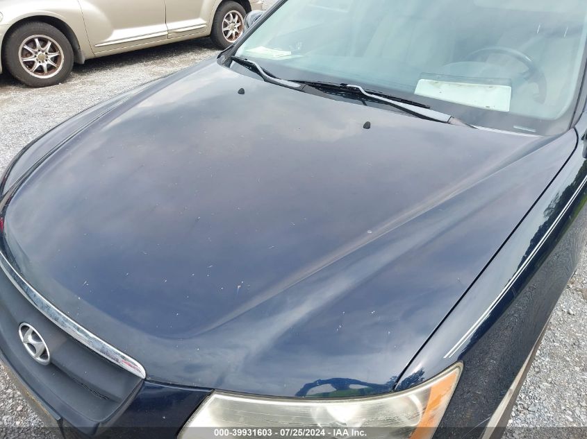 2008 Hyundai Sonata Limited V6/Se V6 VIN: 5NPEU46F68H354083 Lot: 39931603