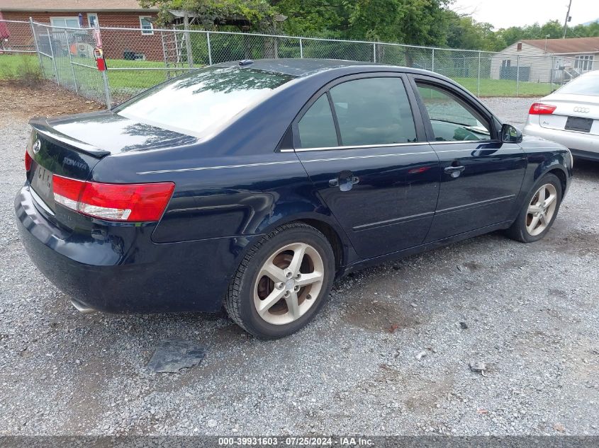 5NPEU46F68H354083 | 2008 HYUNDAI SONATA