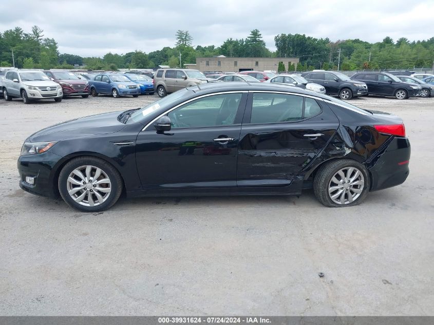 2014 Kia Optima Ex VIN: 5XXGN4A73EG310345 Lot: 39931624