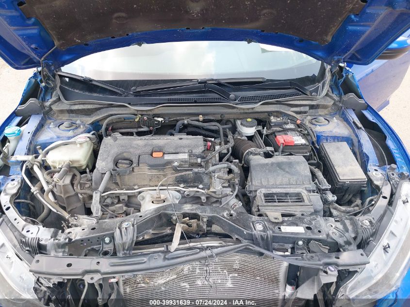 2019 Honda Civic Lx VIN: 19XFC2F60KE007047 Lot: 39931639