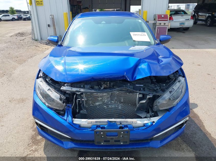 2019 Honda Civic Lx VIN: 19XFC2F60KE007047 Lot: 39931639